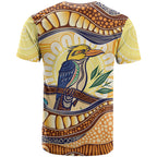 Kookaburra Australia Indigenous Art T Shirt