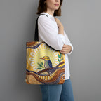 Kookaburra Australia Indigenous Art Tote Bag