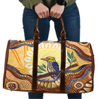 Kookaburra Australia Indigenous Art Travel Bag