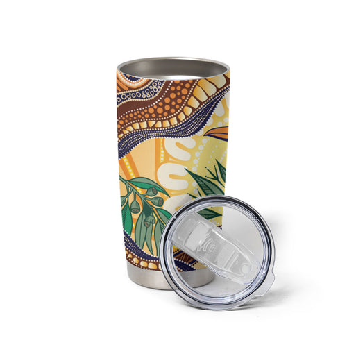 Kookaburra Australia Indigenous Art Tumbler Cup