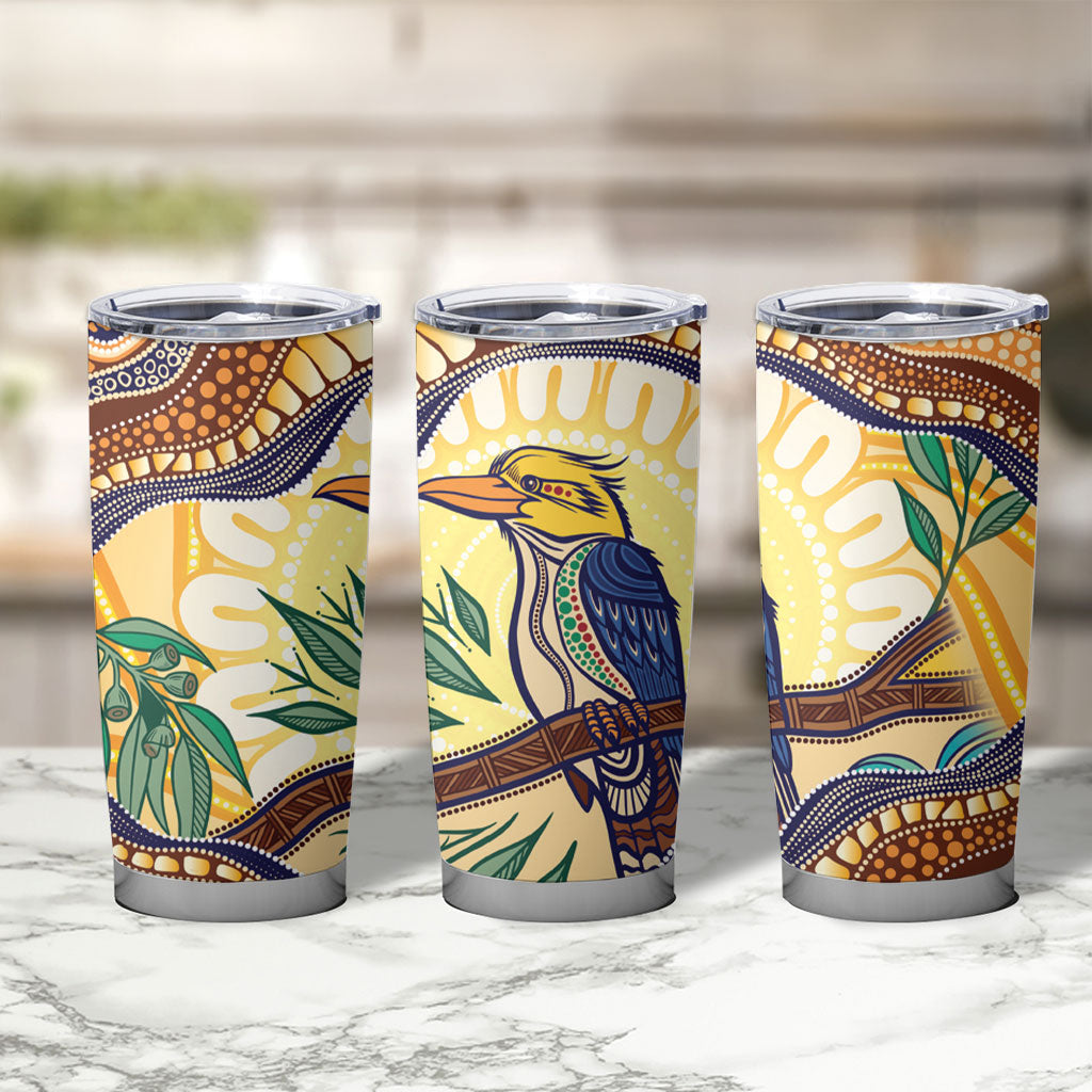 Kookaburra Australia Indigenous Art Tumbler Cup