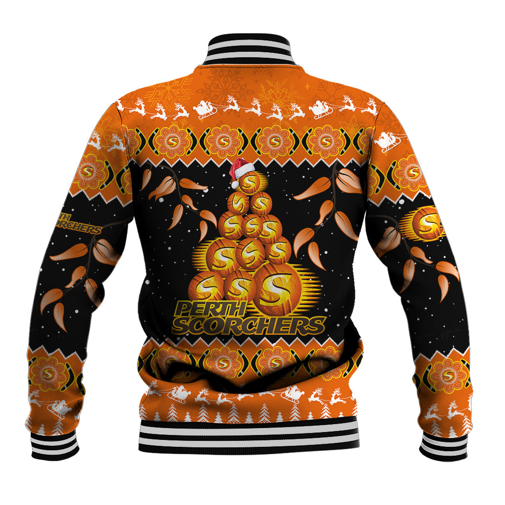 perth-scorchers-cricket-christmas-baseball-jacket-merry-xmas-2023-indigenous-art
