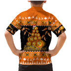 perth-scorchers-cricket-christmas-family-matching-mermaid-dress-and-hawaiian-shirt-merry-xmas-2023-indigenous-art