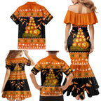 perth-scorchers-cricket-christmas-family-matching-mermaid-dress-and-hawaiian-shirt-merry-xmas-2023-indigenous-art