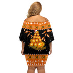 perth-scorchers-cricket-christmas-family-matching-off-shoulder-short-dress-and-hawaiian-shirt-merry-xmas-2023-indigenous-art
