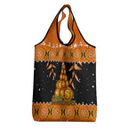 Perth Scorchers Cricket Christmas Grocery Bag Merry Xmas Indigenous Art