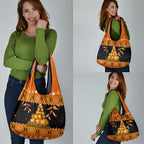 Perth Scorchers Cricket Christmas Grocery Bag Merry Xmas Indigenous Art