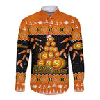 perth-scorchers-cricket-christmas-long-sleeve-button-shirt-merry-xmas-2023-indigenous-art