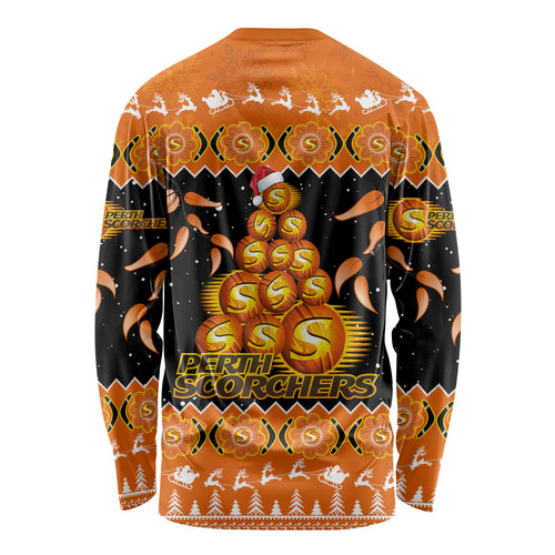perth-scorchers-cricket-christmas-long-sleeve-shirt-merry-xmas-2023-indigenous-art