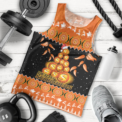 perth-scorchers-cricket-christmas-men-tank-top-merry-xmas-2023-indigenous-art