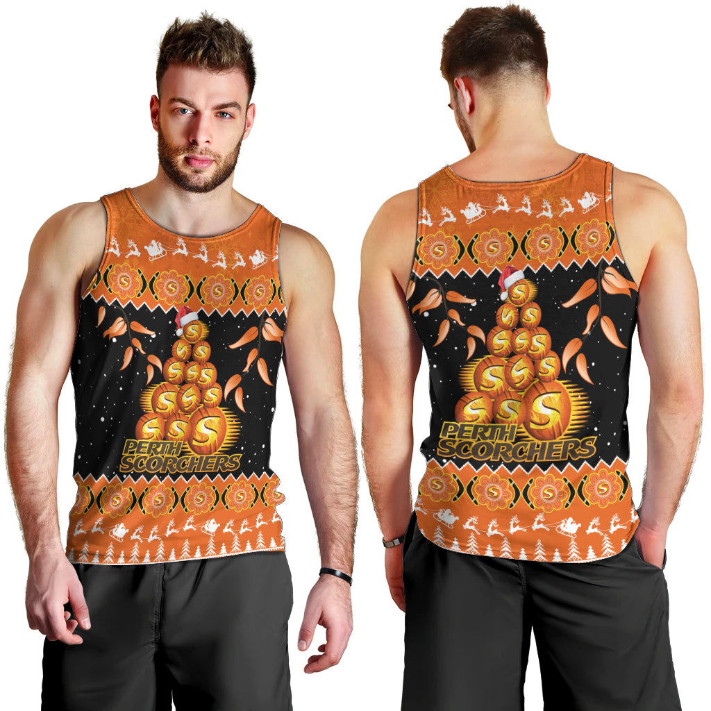 perth-scorchers-cricket-christmas-men-tank-top-merry-xmas-2023-indigenous-art