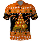 perth-scorchers-cricket-christmas-polo-shirt-merry-xmas-2023-indigenous-art