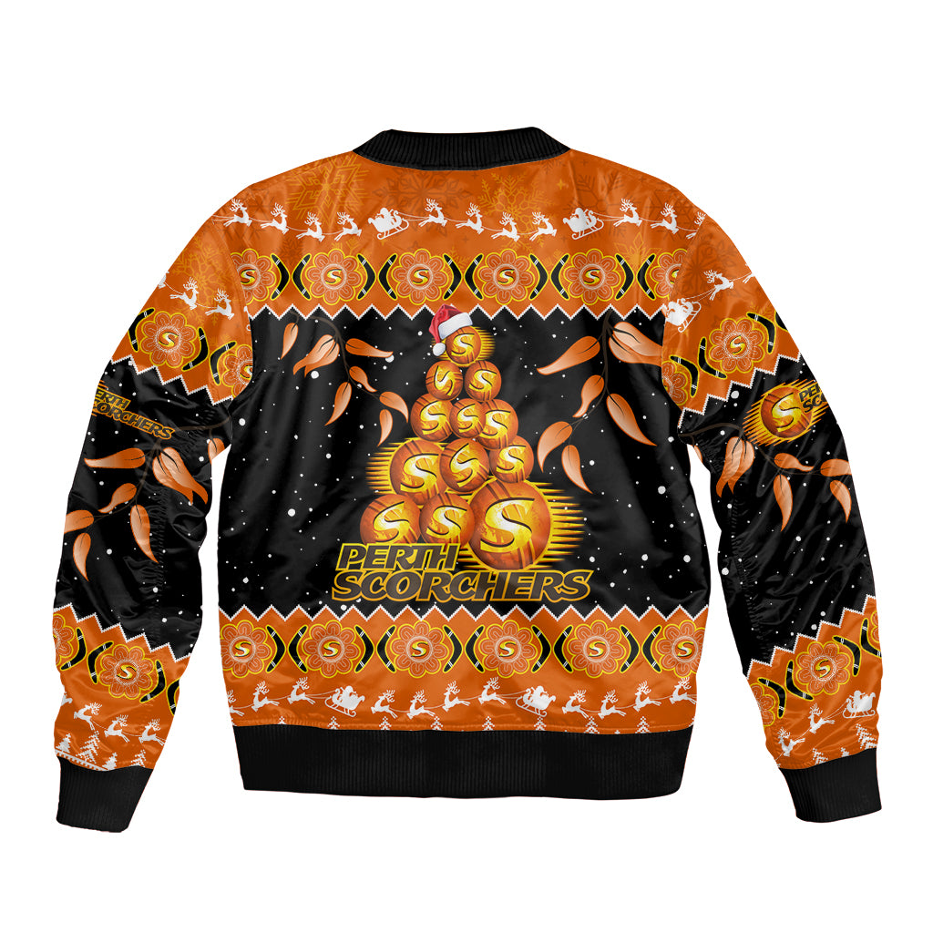perth-scorchers-cricket-christmas-sleeve-zip-bomber-jacket-merry-xmas-2023-indigenous-art