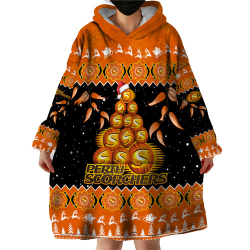perth-scorchers-cricket-christmas-wearable-blanket-hoodie-merry-xmas-2023-indigenous-art