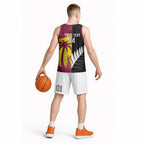 New Zealand and West Indies Cricket Custom Basketball Jersey Black Cap Windies Together - Aussie Hoodie