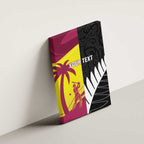 New Zealand and West Indies Cricket Custom Canvas Wall Art Black Cap Windies Together - Aussie Hoodie