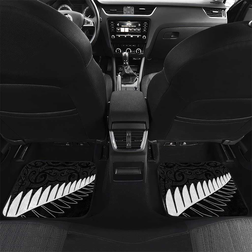 New Zealand and West Indies Cricket Custom Car Mats Black Cap Windies Together - Aussie Hoodie