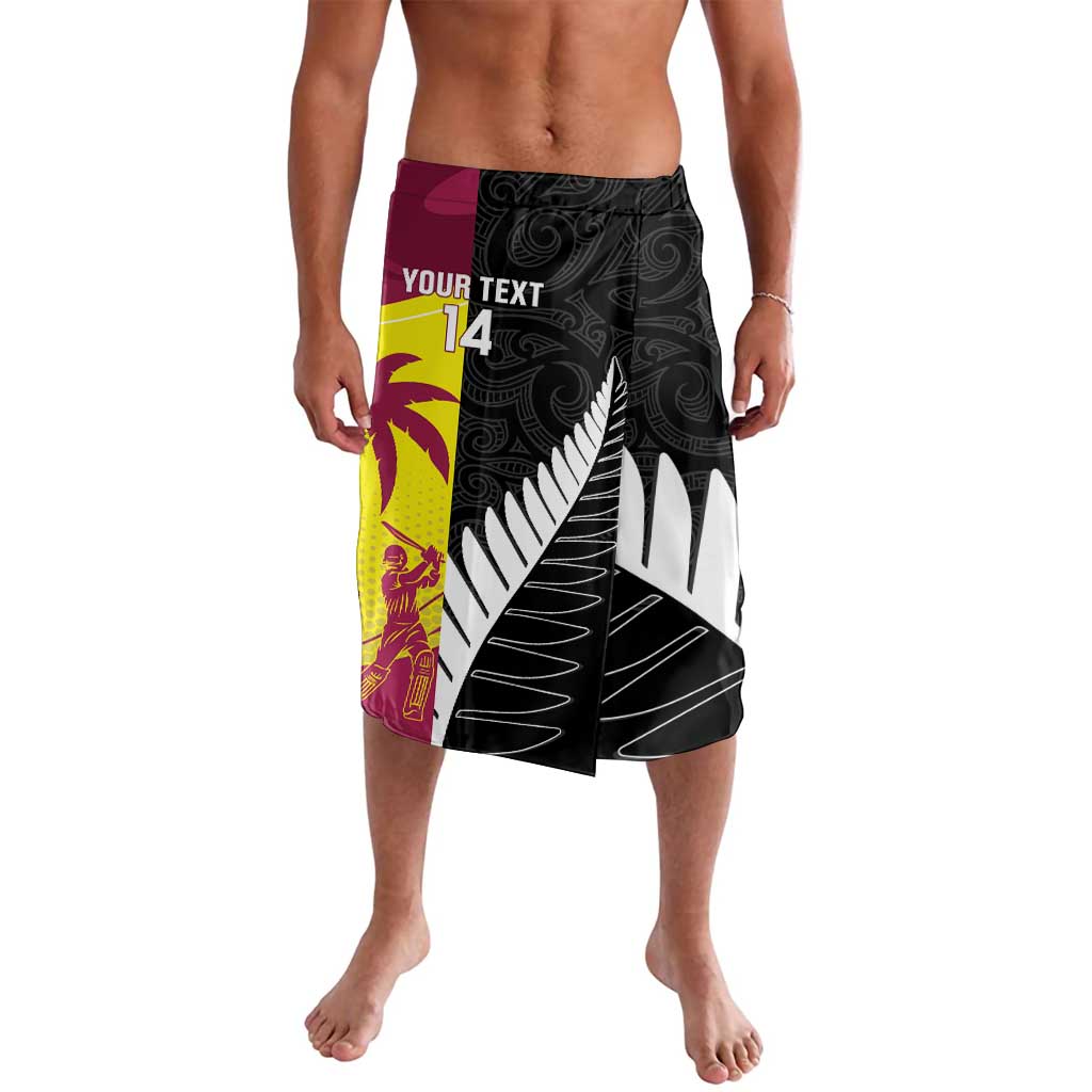 New Zealand and West Indies Cricket Custom Lavalava Black Cap Windies Together - Aussie Hoodie