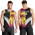 New Zealand and West Indies Cricket Custom Men Tank Top Black Cap Windies Together - Aussie Hoodie