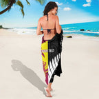 New Zealand and West Indies Cricket Custom Sarong Black Cap Windies Together - Aussie Hoodie