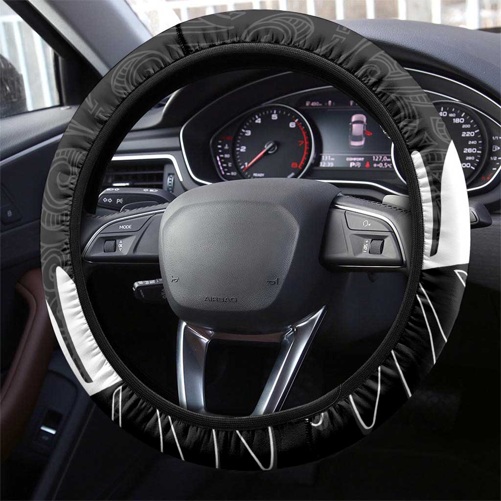 New Zealand and West Indies Cricket Steering Wheel Cover Black Cap Windies Together - Aussie Hoodie