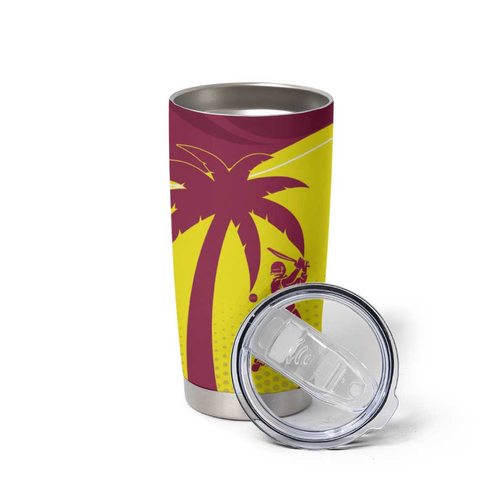 New Zealand and West Indies Cricket Custom Tumbler Cup Black Cap Windies Together - Aussie Hoodie