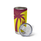 New Zealand and West Indies Cricket Custom Tumbler Cup Black Cap Windies Together - Aussie Hoodie
