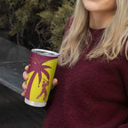 New Zealand and West Indies Cricket Custom Tumbler Cup Black Cap Windies Together - Aussie Hoodie