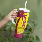 New Zealand and West Indies Cricket Custom Tumbler With Handle Black Cap Windies Together - Aussie Hoodie