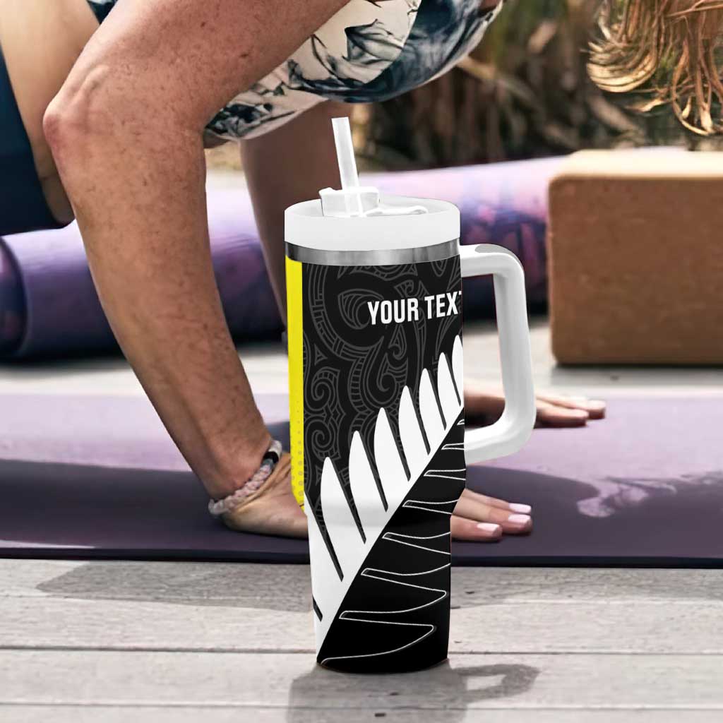 New Zealand and West Indies Cricket Custom Tumbler With Handle Black Cap Windies Together - Aussie Hoodie