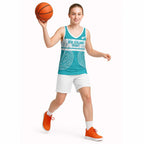 New Zealand Silver Fern Cricket Custom Basketball Jersey Black Cap Teal Maori Pattern - Aussie Hoodie
