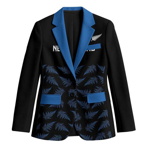 New Zealand Silver Fern Cricket Custom Blazer Black Cap T20 Version - Aussie Hoodie