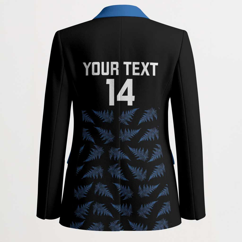 New Zealand Silver Fern Cricket Custom Blazer Black Cap T20 Version - Aussie Hoodie