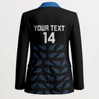 New Zealand Silver Fern Cricket Custom Blazer Black Cap T20 Version - Aussie Hoodie