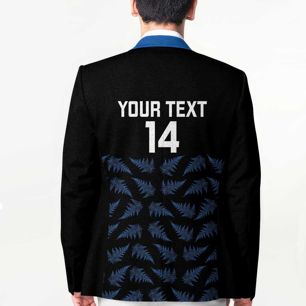 New Zealand Silver Fern Cricket Custom Blazer Black Cap T20 Version - Aussie Hoodie