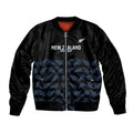 New Zealand Silver Fern Cricket Custom Bomber Jacket Black Cap T20 Version - Aussie Hoodie