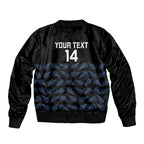 New Zealand Silver Fern Cricket Custom Bomber Jacket Black Cap T20 Version - Aussie Hoodie