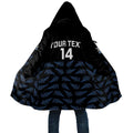New Zealand Silver Fern Cricket Custom Cloak Black Cap T20 Version - undefined