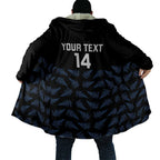 New Zealand Silver Fern Cricket Custom Cloak Black Cap T20 Version - undefined