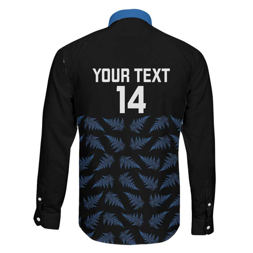 New Zealand Silver Fern Cricket Custom Family Matching Mermaid Dress and Hawaiian Shirt Black Cap T20 Version - Aussie Hoodie