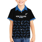 New Zealand Silver Fern Cricket Custom Hawaiian Shirt Black Cap T20 Version - Aussie Hoodie
