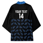 New Zealand Silver Fern Cricket Custom Kimono Black Cap T20 Version - Aussie Hoodie