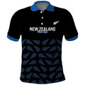 New Zealand Silver Fern Cricket Custom Polo Shirt Black Cap T20 Version - Aussie Hoodie