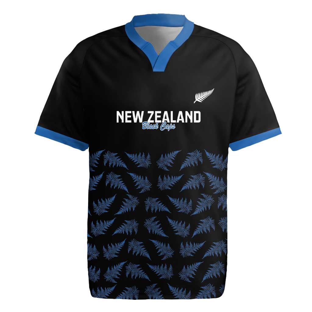New Zealand Silver Fern Cricket Custom Rugby Jersey Black Cap T20 Version - Aussie Hoodie