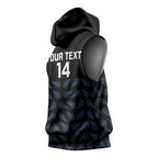 New Zealand Silver Fern Cricket Custom Sleeveless Hoodie Black Cap T20 Version - Aussie Hoodie