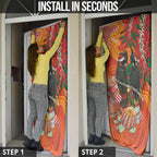 Australia Black Cockatoo Christmas Door Cover Banksia Bottlebrush Aboriginal Art - Aussie Hoodie