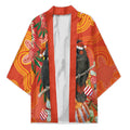 Australia Black Cockatoo Christmas Kimono Banksia Bottlebrush Aboriginal Art - Aussie Hoodie