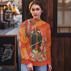 Australia Black Cockatoo Christmas Ugly Christmas Sweater Banksia Bottlebrushe Aboriginal Art - Aussie Hoodie