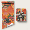 Australia Black Cockatoo Christmas Wrapping Paper Banksia Bottlebrush Aboriginal Art - Aussie Hoodie