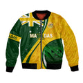 Matildas Soccer Bomber Jacket 2024 Happy Australia Day Kangaroo Aussie Proud - National Color